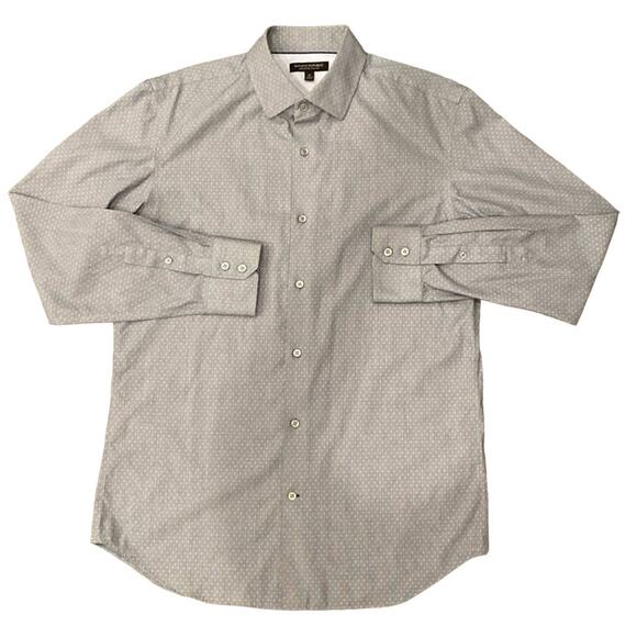 Banana Republic Non-Iron Slim Fit Button Down Long Sleeve Dress Shirt Size M - Picture 1 of 9